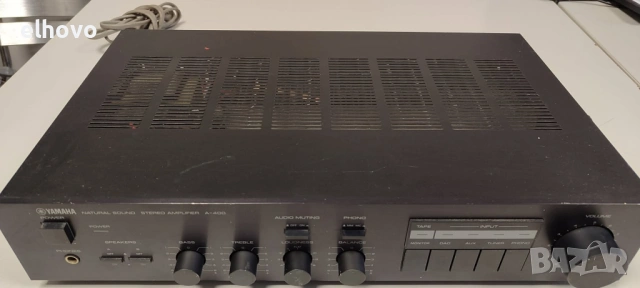 Стерео усилвател Yamaha A-400, снимка 7 - Ресийвъри, усилватели, смесителни пултове - 53122097