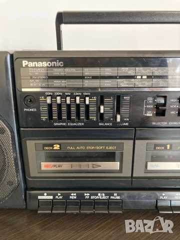 	Panasonic RX-CT800 VINTAGE RETRO BOOMBOX Ghetto Blaster радио касетофон, снимка 5 - Радиокасетофони, транзистори - 44819257
