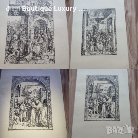 Литографии Албрехт Дюрер различни видове с воден знак , снимка 2 - Нумизматика и бонистика - 36905944