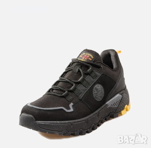 Мъжки маратонки Lee Cooper Black 702-14, снимка 3 - Маратонки - 42252626