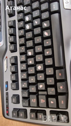 РЯДКА РЕТРО Геймърска клавиатура Logitech G15 | Y-UW92 | Син LCD, снимка 10 - Клавиатури и мишки - 54218832