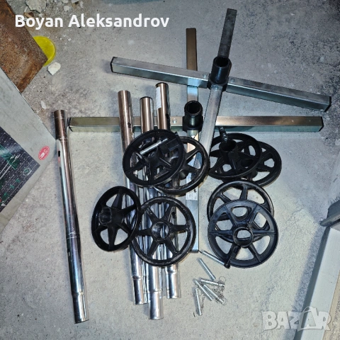 Стойка за джанти с гуми