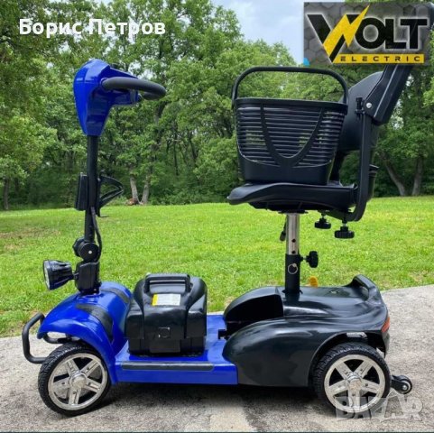 Електрическа Четириколка Volt Electric за възрастни и инвалиди , снимка 8 - Мотоциклети и мототехника - 42749169