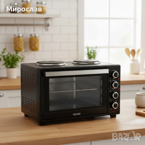 Малка готварска  печка TERMOMAX TXC56CL, снимка 5 - Печки, фурни - 52546815