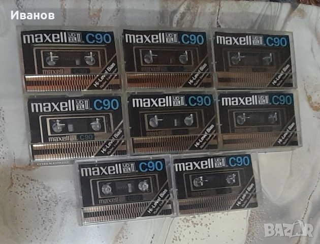 MAXELL / Златен / - 90 мин. - хром, снимка 12 - Аудио касети - 52277685