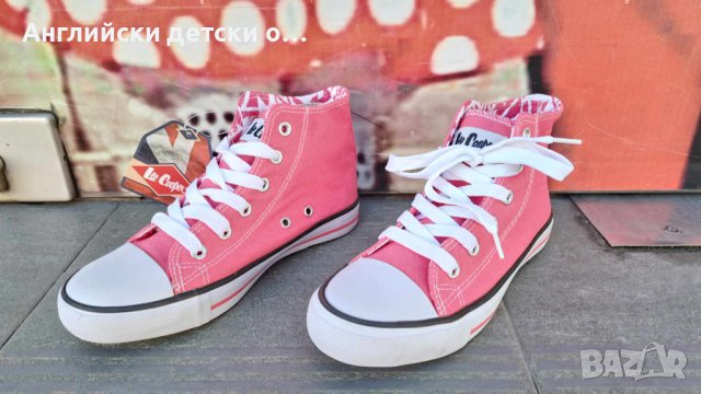 Английски детски кецки-LEE COOPER , снимка 3 - Детски маратонки - 44471054