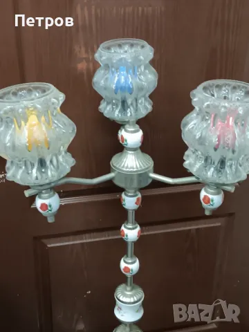 Винтидж Лампа за осветление, снимка 5 - Антикварни и старинни предмети - 47619674