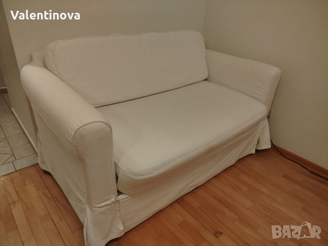 Разтегателен двуместен диван, снимка 3 - Дивани и мека мебел - 52976448