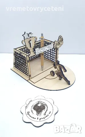 дървена Роза/гравиран химикал/футболна/табела за врата/моливник, снимка 3 - Други - 48264873