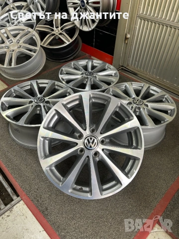 Джанти 17 Цола 5х112 VW Passat Tiguan Touaran Golf , снимка 6 - Гуми и джанти - 53875875