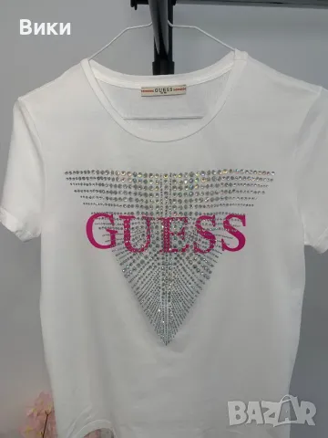 Дамска тениска Guess, снимка 5 - Тениски - 49890189