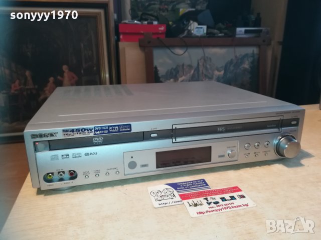 sony dav-d150n dvd/vcr receiver 1201211400, снимка 3 - Ресийвъри, усилватели, смесителни пултове - 31396646