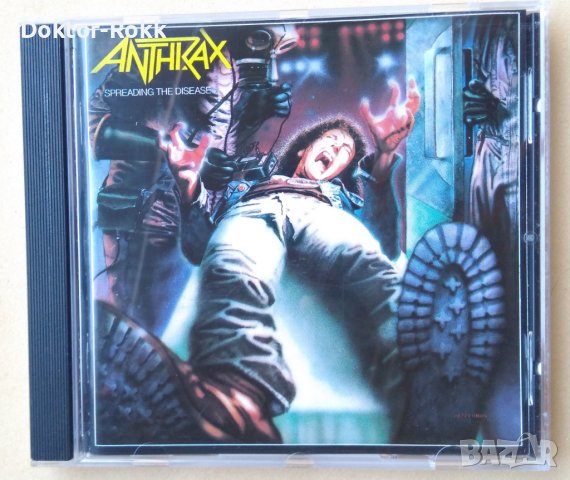 Anthrax – Spreading The Disease 1985 (CD) Reissue