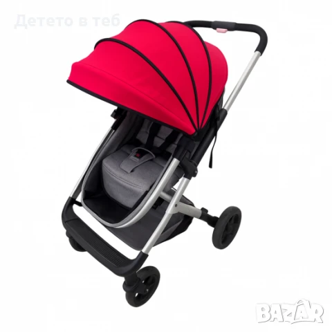 Сенник за количка универсален сфера, червен, снимка 1