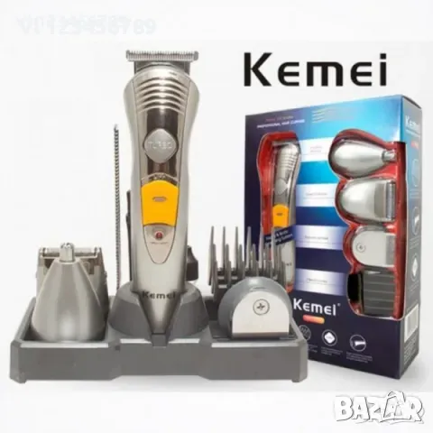 Безжичен тример 7 в 1 - KEMEI KM-580A, снимка 1 - Тримери - 48267091