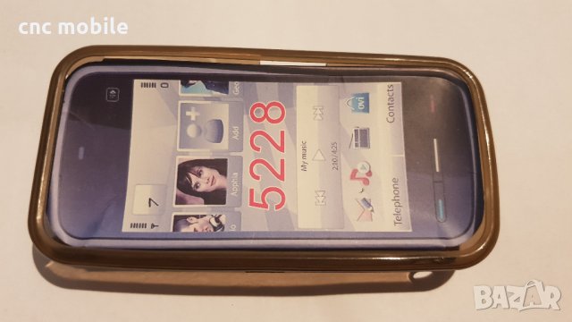 Nokia 5228 калъф - силиконов гръб 