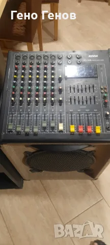 Музика Миксер KODA KD-206 / 2 топа / 1 бас, снимка 2 - Аудиосистеми - 56105243