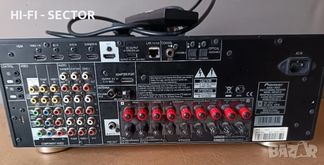 Pionner A/V ресйвър , снимка 7 - Ресийвъри, усилватели, смесителни пултове - 52558906
