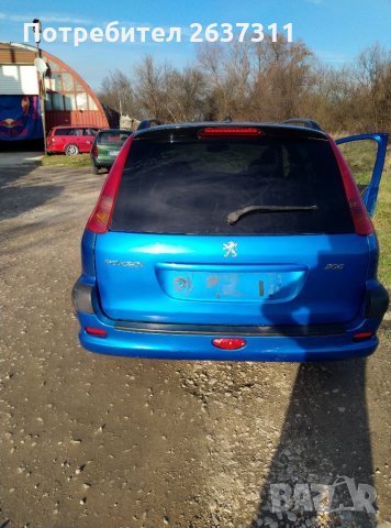 Пежо 206 комби/ Peugeot 206 kombi facelift, снимка 2 - Автомобили и джипове - 32190627