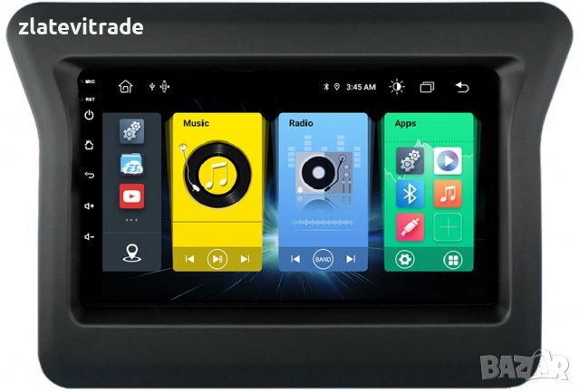 RENAULT MASTER OPEL MOVANO NISSAN N400 2010-2021 7 " АНДРОИД НАВИГАЦИЯ, 9415