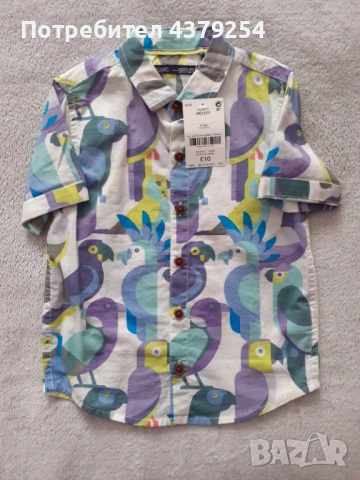 Нова детска риза Некст ( NEXT ) - размер 2-3 години