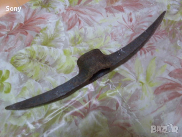 Стар български инструмент- кирка., снимка 12 - Антикварни и старинни предмети - 52580831