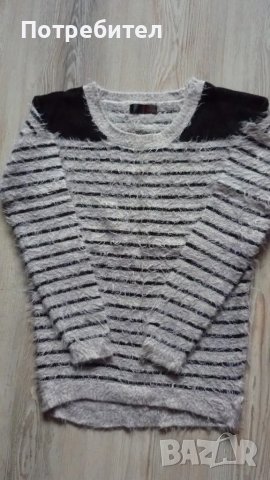 Дамски зимен пуловер М-Л, снимка 1