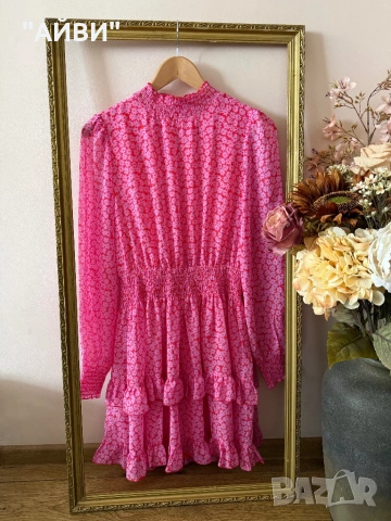 Нова елегантна рокля на цветя, снимка 5 - Рокли - 54003901