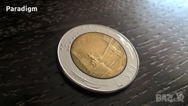 Монета - Италия - 500 лири | 1986г.