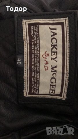 Кожено яке естествена кожа, снимка 3 - Якета - 30908222