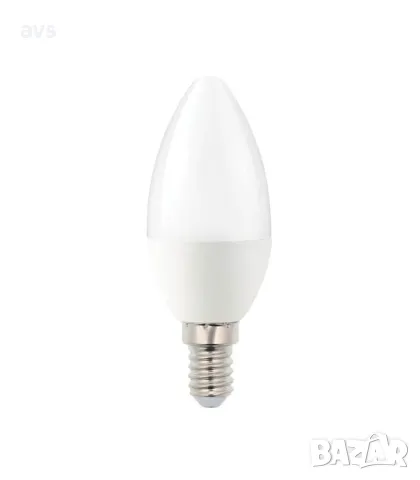 LED крушка 6.5W C37 4000K VITO E14, снимка 1