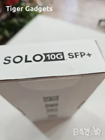 Sonnet Solo10G SFP+ Thunderbolt – 10GbE мрежов адаптер със SFP+, 10GBASE-SR, Thunderbolt 3, снимка 2 - Мрежови адаптери - 56140661
