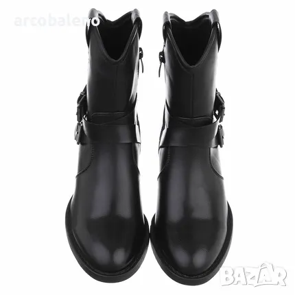 Дамски уестърн и байкърски ботуши, 2цвята , снимка 9 - Дамски ботуши - 47807581