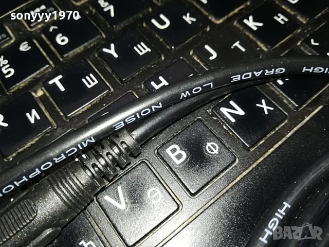 MIC CABLE HIGH GRADE LOW NOISE 0403231905, снимка 17 - Микрофони - 39885529