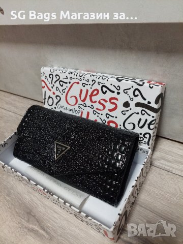 Guess дамско портмоне дамски портфейл код 216, снимка 3 - Портфейли, портмонета - 42887242