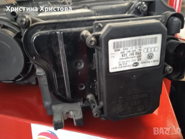 Десен фар Ауди А8 Хелла щатски лед Би-ксенон 4H0 941 329, снимка 5 - Части - 49177430