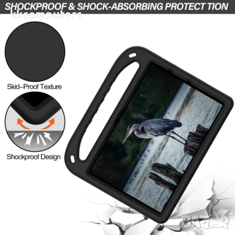 Amazon Kindle Fire HD 10 2021 Удароустойчив Калъф и Протектор, снимка 7 - Калъфи, кейсове - 51140347