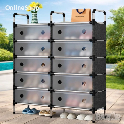 Модерен шкаф за обувки, снимка 8 - Шкафове - 53254507