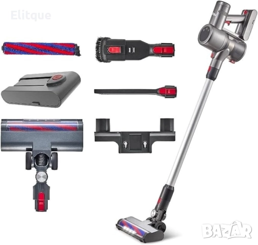 Вертикална акумулаторна прахосмукачка Voltz 250W, 2500mAh, снимка 2 - Други - 52889226