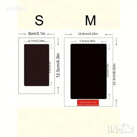 Комплект за отпечатък на бебе, снимка 4 - Други - 49288441