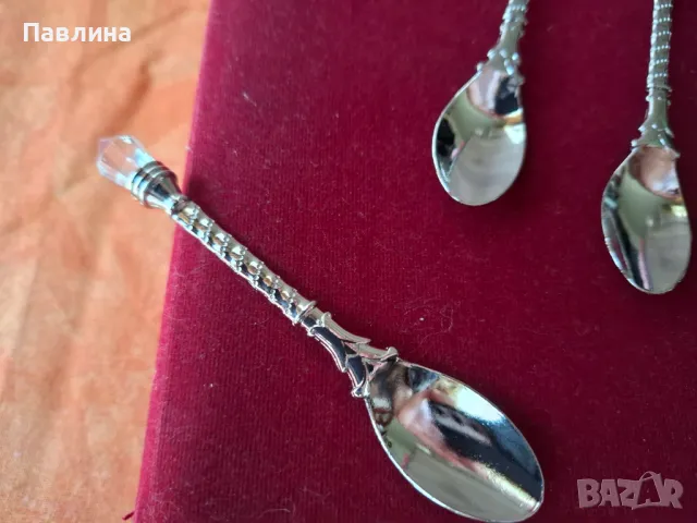 Лъжички за кафе, снимка 4 - Прибори за хранене, готвене и сервиране - 50150756