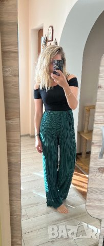 Зелен панталон, снимка 7 - Панталони - 44447494