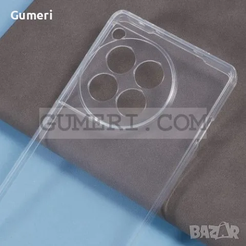 OnePlus 12R Прозрачен Силиконов Гръб, снимка 4 - Калъфи, кейсове - 48835236