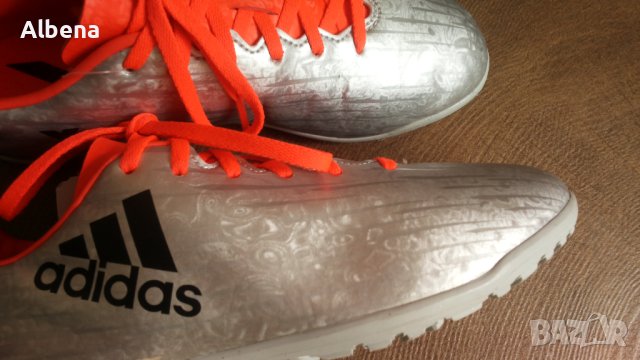 ADIDAS X 16.3 Astroturf Размер EUR 35 1/3 / UK 3 детски стоножки 159-13-S, снимка 4 - Детски маратонки - 42623238