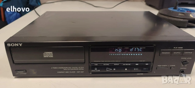 CD player Sony CDP-M27, снимка 2 - Аудиосистеми - 53271053