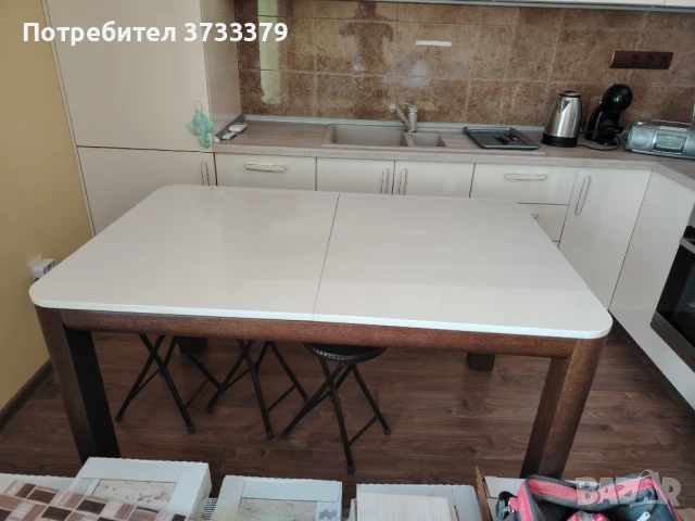 Маса трапезна МДФ, снимка 2 - Маси - 51098196