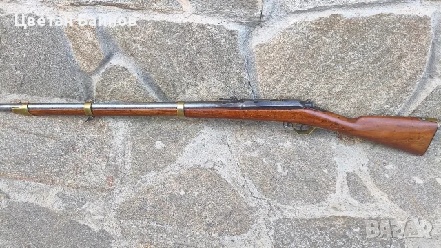 Френска Гра 1866-74 г. ятаган , хайдушко , пищов, кремъклия, снимка 4 - Антикварни и старинни предмети - 55951595