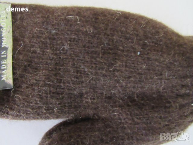 Машинно плетени детски ръкавици от вълна от як с един пръст,, снимка 4 - Шапки, шалове и ръкавици - 38058266