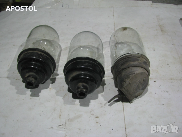 влагозащитена лампа от соца, снимка 2 - Настолни лампи - 52725750