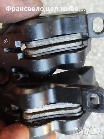Четери бутални калипери за велосипед Shimano br mt 420 , снимка 3 - Части за велосипеди - 52220262